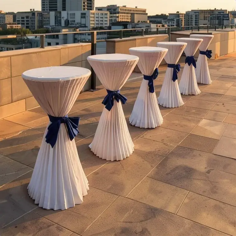 Dikdörtgen Bistro Masa Kiralama